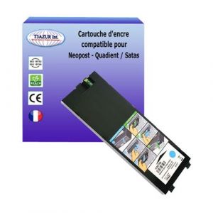 T3Azur cartouc compatible avec SATAS EVO 5000 / EVO 6000 7210587L / 4150778B ENCRE BLEUE (TYPE HZ)