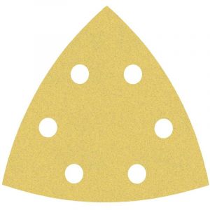 Image de Bosch Feuille abrasive Delta Accessories EXPERT C470 2608900827 perforé (L x l) 93 mm x 93 mm 5 pc(s)