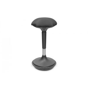 Digitus Standing Stool, height-adjustable, black DA-90422