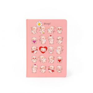 Image de Mr. Wonderful Carnet A5 &ldquo;Lapin Cupidon&rdquo; &ndash; 160 Pages FSC (90 gsm) &ndash; Design Romantique et Positif &ndash; Papeterie Mignonne &agrave; Offrir