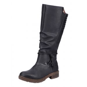 Rieker TEX Bottes doublées pour femme Noir, Noir, 37 EU