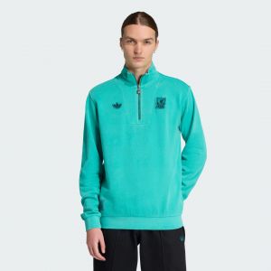 Adidas Haut Liverpool FC Terrace Icons Half-Zip