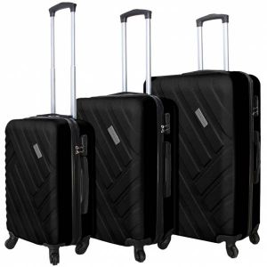 VERTICAL STUDIO "Vantaa" Valise Ensemble de 3 20" 24" 28" noir