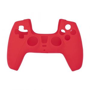 Image de Mcbazel Soft Anti-Slip Housse de Protection en Silicone pour Manette PS5 Rouge