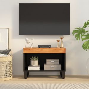 Image de VidaXL Meuble TV 60x33x43,5 cm bois d'acacia massif