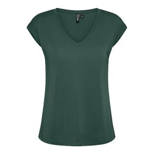 Image de Pieces Pckamala Th&eacute; Noos BC T-Shirt, Trekking Green, M Femme