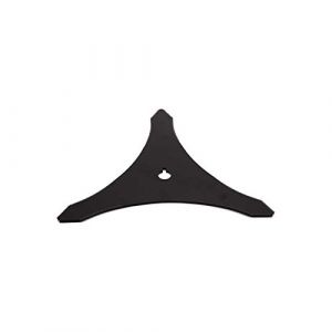 Ratioparts Couteau à débroussailleuse 3 Dents Diamètre extérieur 350 mm Diamètre de perçage 25,4 mm Épaisseur 4 mm Noir