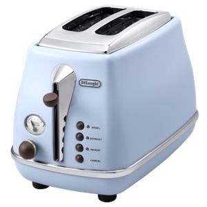 Delonghi CTOV 2103 - Grille-pain Icona Vintage 2 fentes