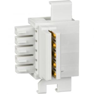 Schneider Electric 10 CONNECTEURS COUPLAGE INTERFACE DE COM ACCESSOIRE DE CABLAGE ULP - TRV00217
