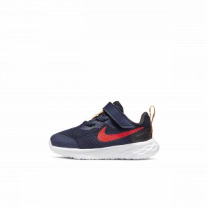 Nike Garçon Unisex Kinder Revolution 6 Baby/Toddler Shoes, Midnight Navy/Bright Crimson-Black, 22 EU