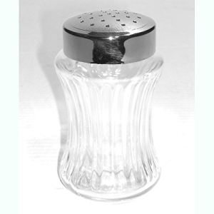 Valira Sucrier poudreur en verre avec couvercle (12 cm)