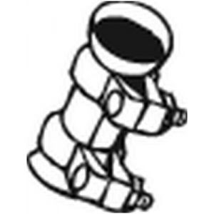 Bosal Raccord de tuyau, système d'échappement 265-619