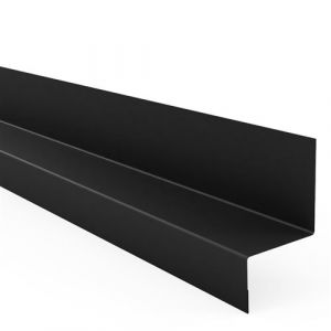 Bavette de finition MY METAL FACTORY pour parement tasseau 20x20 - L3000x30x25x30 - 36