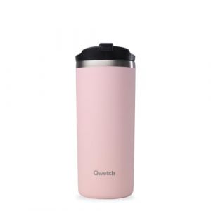 Qwetch Travel mug isotherme rose - 470ml