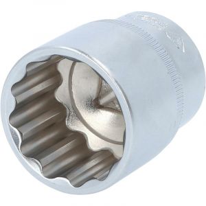 BRILLIANT TOOLS BT022430 Douille 12 pans 1/2", 30 mm [Powered by KS TOOLS]