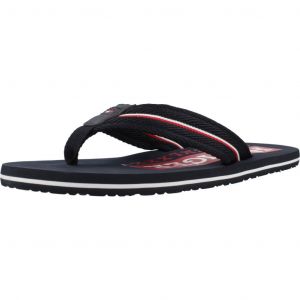 Tommy Hilfiger Tongs Homme Corporate Beach Sandal Tongs, Bleu (Desert Sky), 42