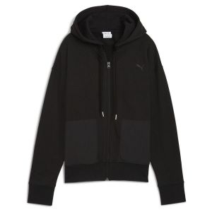Puma Veste her relaxed full-zip femme noir