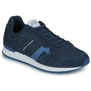 Tommy Hilfiger Hommes Runner Icon Mix FM0FM05679 Low Top, Bleu (Desert Sky), 40, Bleu Ciel d&eacute;sert, 40 EU