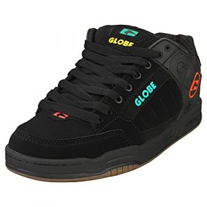 Globe Tilt Chaussures de Skateboard - Black Rasta - US 12