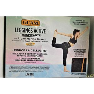 Lacote Leggings Active Respirant avec algues, Taille L-XL 48-50, couvrante sans Coutures Effet vetra Plat