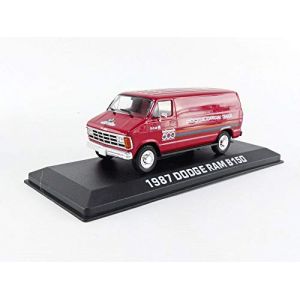 Image de Greenlight Collectibles Voiture Miniature de Collection 1-43 - DODGE Ram B150 - Van 71st Annual Indianapolis 1987 - Red - 86576