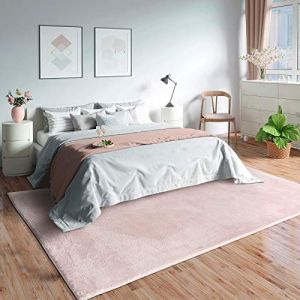 Mia´s Teppiche Olivia Tapis de Salon 100% Polyester Rose 160 x 230 cm