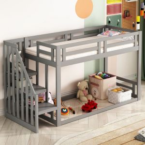 Lit 140x200 cm en métal, cadre de lit en métal noir avec sommier à lattes et tête de lit, pour adultes et adolescents, sans matelas