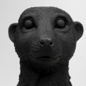 Kare Design Lampe suricate noir