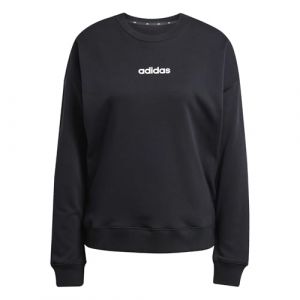 Adidas Sweat lin french terry swt femme noir/blanc