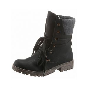 Rieker 78531, Bottes Femme, Noir (Schwarz/Anthrazit), 41 EU