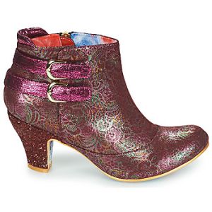 Irregular Choice Bottines THINK ABOUT IT - Couleur 36,37,38,39,40,42 - Taille Bordeaux