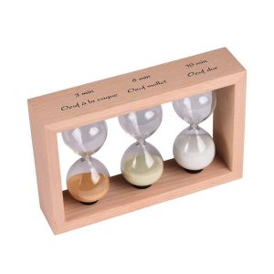 Table passion Sablier trois temps pour la cuisson des &oelig;ufs