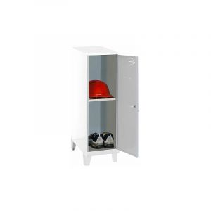 Casier avec tablette 30 x 101,5 x 50 cm blanc et gris Simonlocker Simonrack