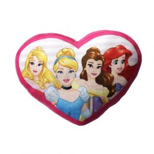 Homadict - Coussin Princesse Disney - Accessoire Décoratif - Doux et Moelleux - Dimensions 40 X 40 cm - sous Licence Officiel Disney