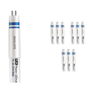 Philips Lot 10x LEDtube T5 MASTER (HF) High Efficiency 20W 2800lm - 830 Blanc Chaud | 145cm - Équivalent 35W