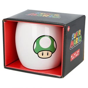 Stor Mug rond Super Mario en c&eacute;ramique - Champignon - 360ml