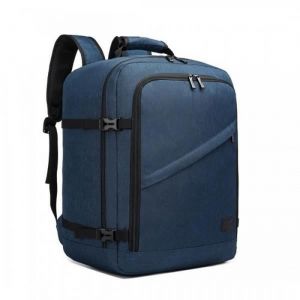 Kono Sac &agrave; Dos Cabine 45x36x20cm pour Ordinateur Portable Voyage Business Ordinateur Sac de Voyage pour Femme Homme, 30L, Marine