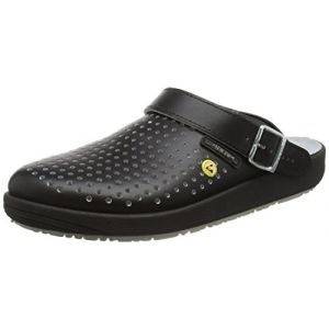 Abeba 5310-38 Rubber Chaussures sabot ESD Taille 38 Noir