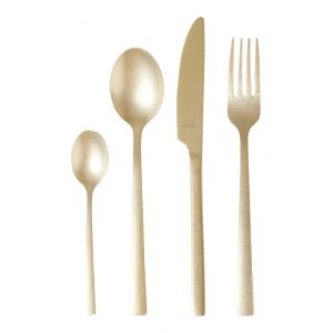 Amefa M&eacute;nag&egrave;re 16 pi&egrave;ces PVD Champagne 9035 MANILLE