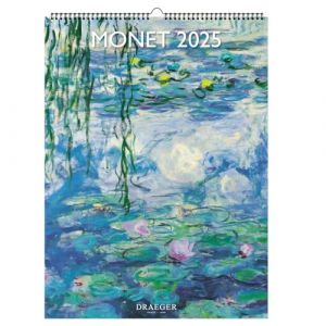 Calendrier Mural Déco 29x39 cm - 2025 - Draeger Paris