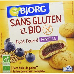 Bjorg Petit fourr&eacute; myrtille bio sans gluten