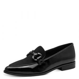 Marco Tozzi Femme Slipper 2-24216-45 Mocassin, Black Pat Comb, 37 EU