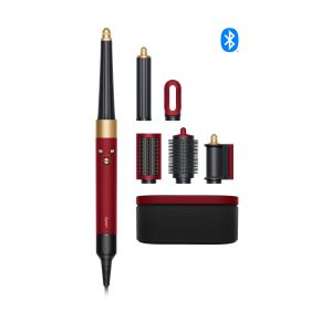 Dyson Airwrap i.d. Cheveux raides &agrave; ondul&eacute;s &eacute;dition St Valentin Velours rouge et or