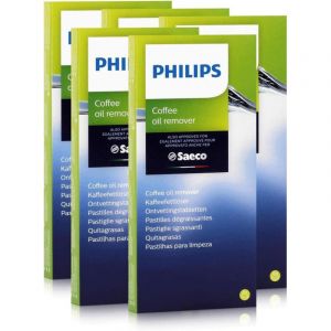 Philips Saeco CA6704/10 - Lot de 5 boites de 6 pastilles degraissantes de 1,6 g pour machine a cafe