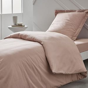 Image de Today Housse de couette 100% coton ESSENTIAL - ROSE ROSE DES SABLES 140X200