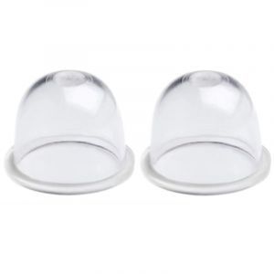 Cyclingcolors 2X Pompe d'amorçage Universelle 188-12 188-12-1 Compatible avec Stihl 4133-121-2700 4226-121-2700 Poulan Echo McCulloch Shindaiwa Débroussailleuse Tondeuse Tracteur Carburant