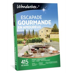 Image de Wonderbox Escapade gourmande en amoureux - Coffret cadeau 415 séjours