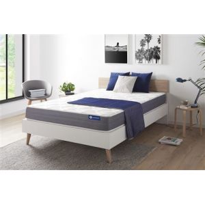 ACTISOM Matelas Latex et mémoire de forme 140x190 cm 5zones de confort