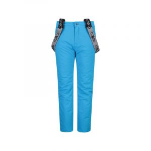 CMP Unisex Clima Protect ski salopette - Pantalon ski enfant Turchese Taille de l'enfant 98 cm