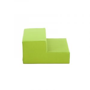 Mini marches en mousse vert clair